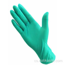 Green Latex Sterilization Gloves Disvable